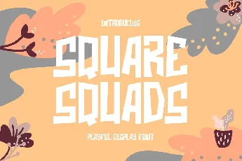 Square Squads font