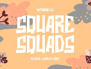 Square Squads font