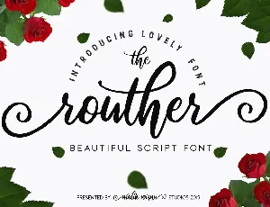 Routher Script font