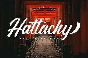 Hattachy font