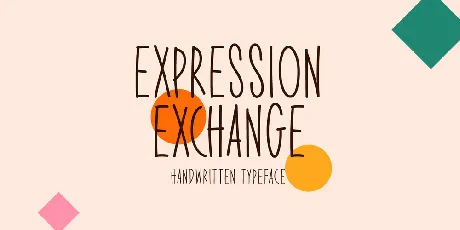 Expression Exchange font