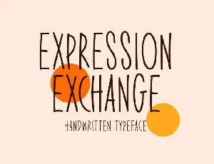 Expression Exchange font