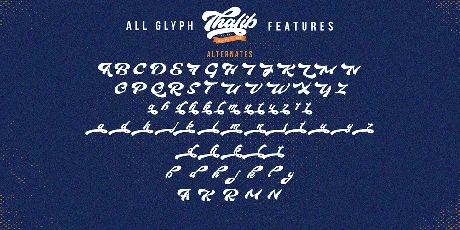 Thalib font