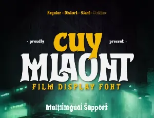 Cuy Mlaont font