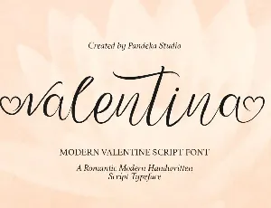 Valentina DEMO font