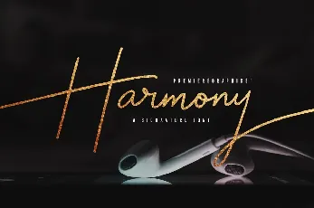 Harmony font