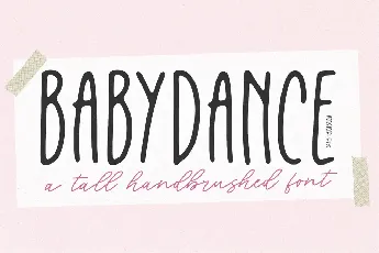 Babydance font