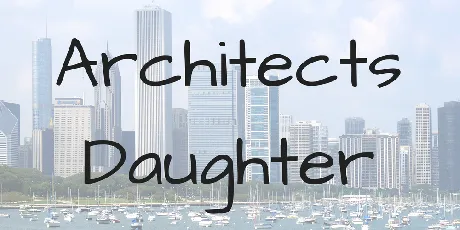 Architects Daughter font