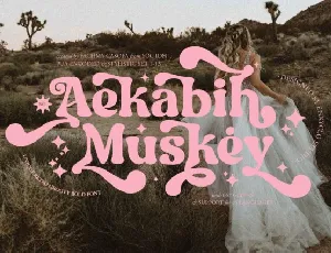 NCL Aekabih Muskey font