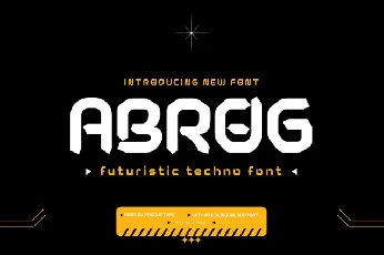 Abrog font