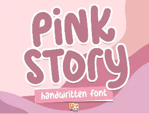 Pink Story font