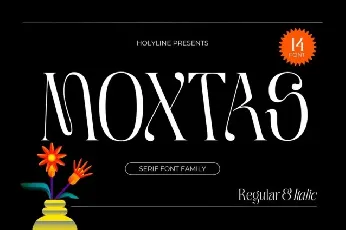 Moxtas Family font