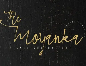 The Moyanka Demo font