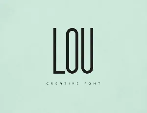 Lou font