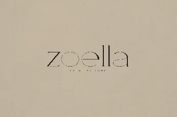 Zoella font