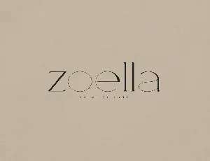 Zoella font