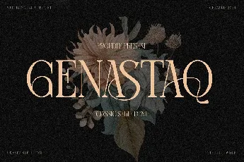 Genastaq font