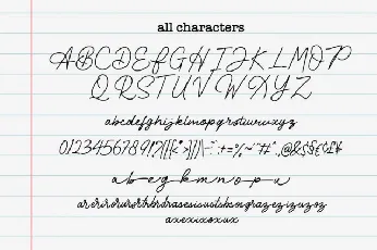 Rubellite font