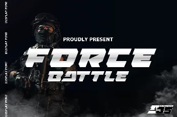 FORCE BATTLE font