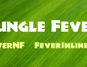 Jungle Fever font