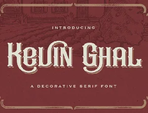 Kevin Ghal font