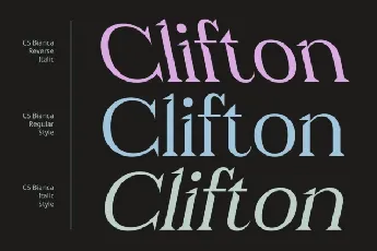 CS Bianca font