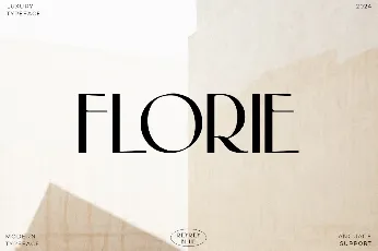 Florie font