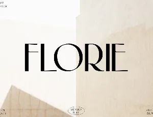 Florie font