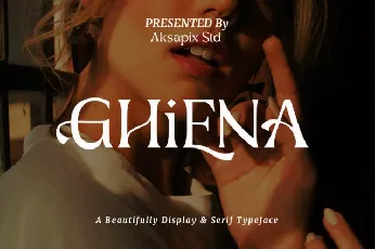 Ghiena font