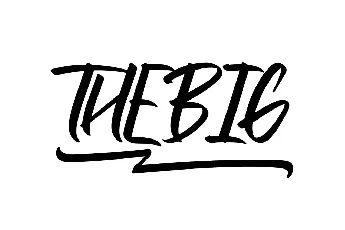 Thebig Demo font