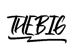 Thebig Demo font