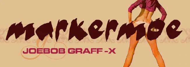 markerMoe II font