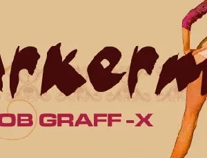 markerMoe II font