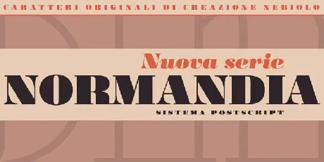 Normandia font