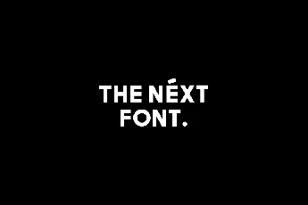 The Next Sans font