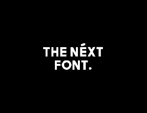 The Next Sans font