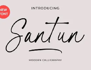 Santun font