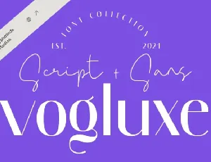 Vogluxe Duo font