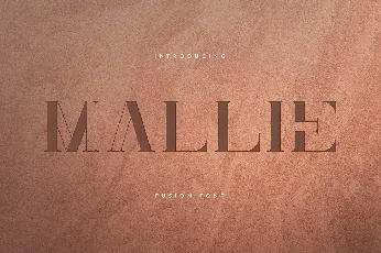 Mallie font