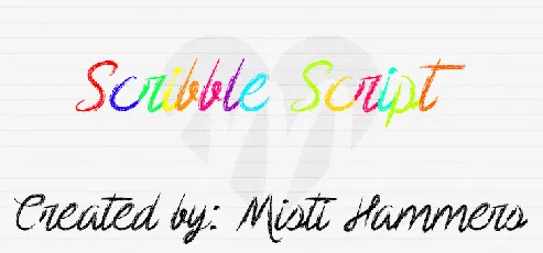 Scribble Script font