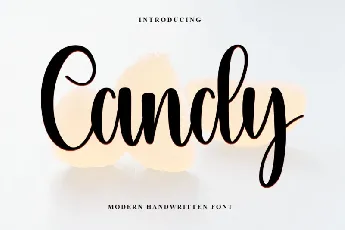 Candy Typeface font