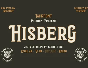 JF Hisberg font