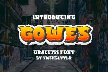 Gowes font