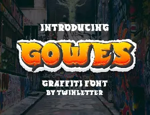 Gowes font