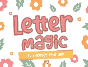 Letter Magic font