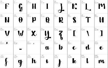 Qiandra font