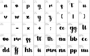 Qiandra font