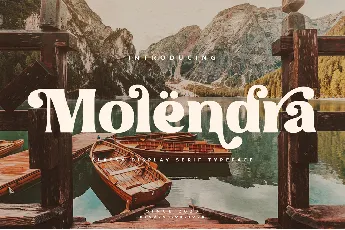 Molendra font