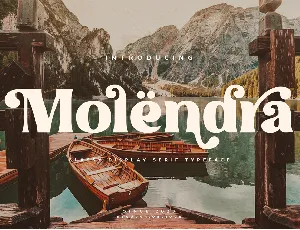 Molendra font