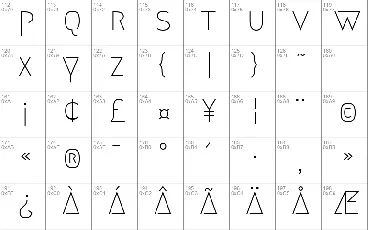 Megrim font